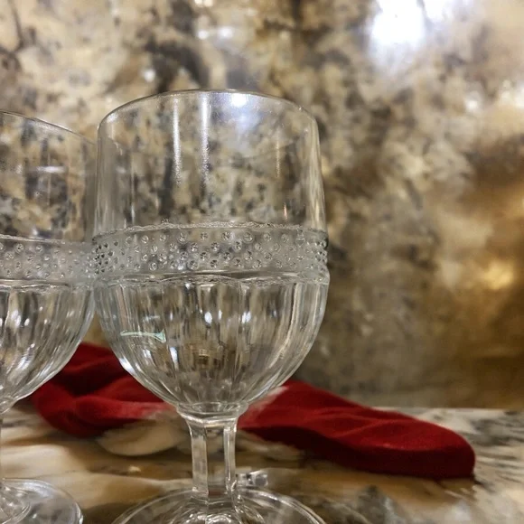 4 Beautiful antique goblets 1886-1891 - Picture 7 of 10